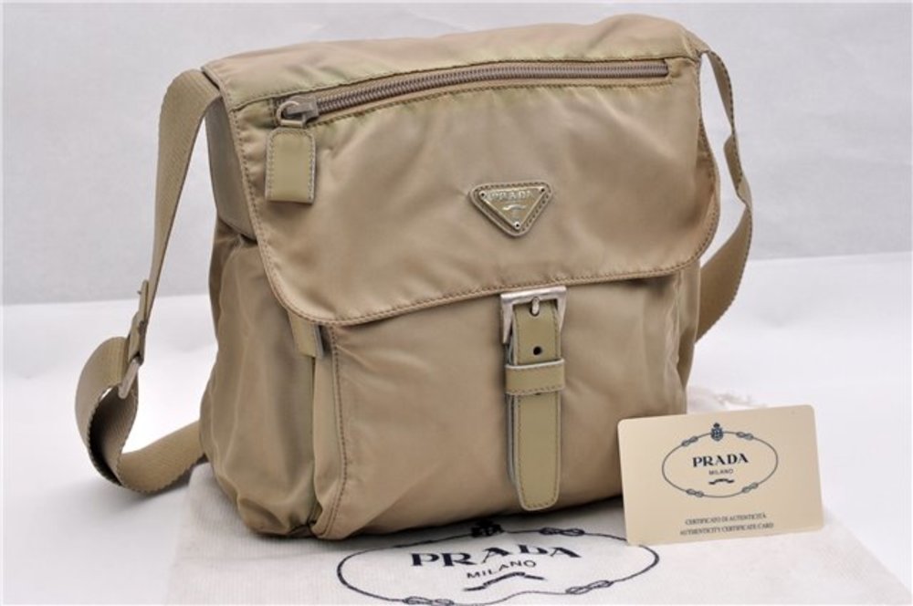 SOLD Prada | Nylon Shoulder Bag Khaki